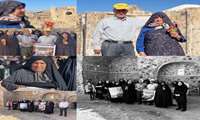 به مناسبت هفته سالمند-پیادهروی سالمندان به کارونسرای تاریخی روستای رباط قره بیل