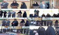 مدرسه سلامت به مناسبت هفته دولت و روز کارمند-سرپرست شبکه بهداشت و سرپرست اداره آموزش وپرورش